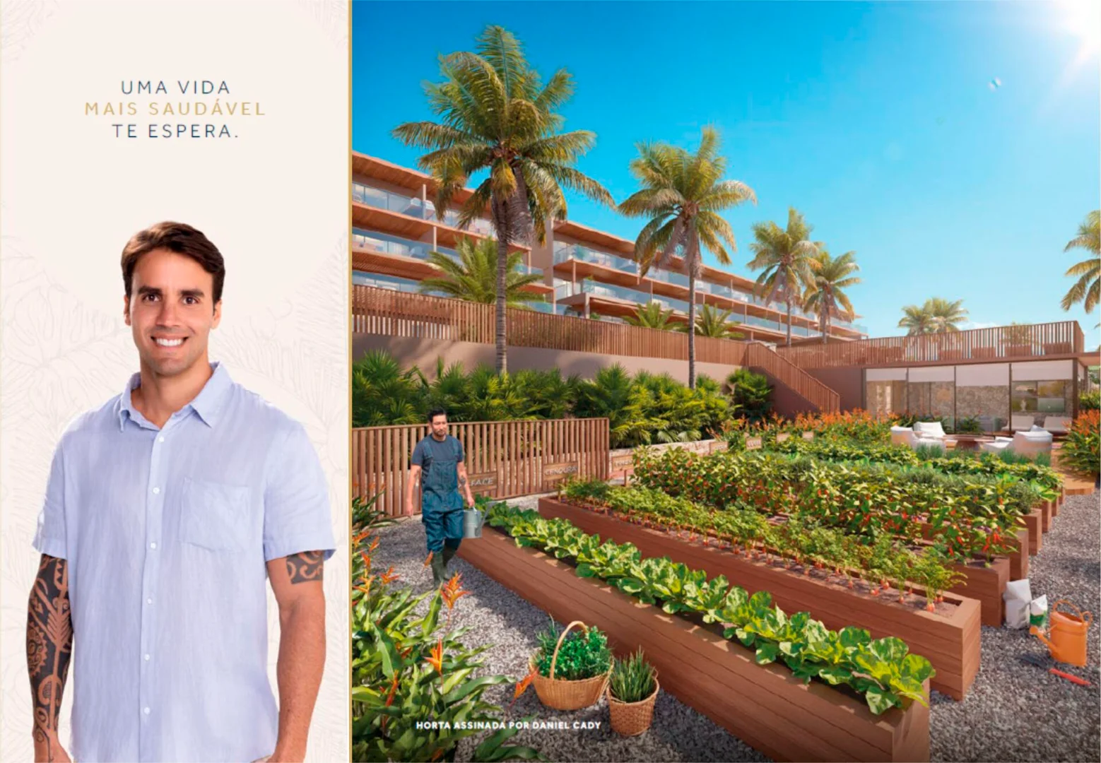 Maui Imbassaí - Maui Imbassaí: Apartamentos de 2 e 3 suítes de Alto Padrão com Horta de Daniel Cady